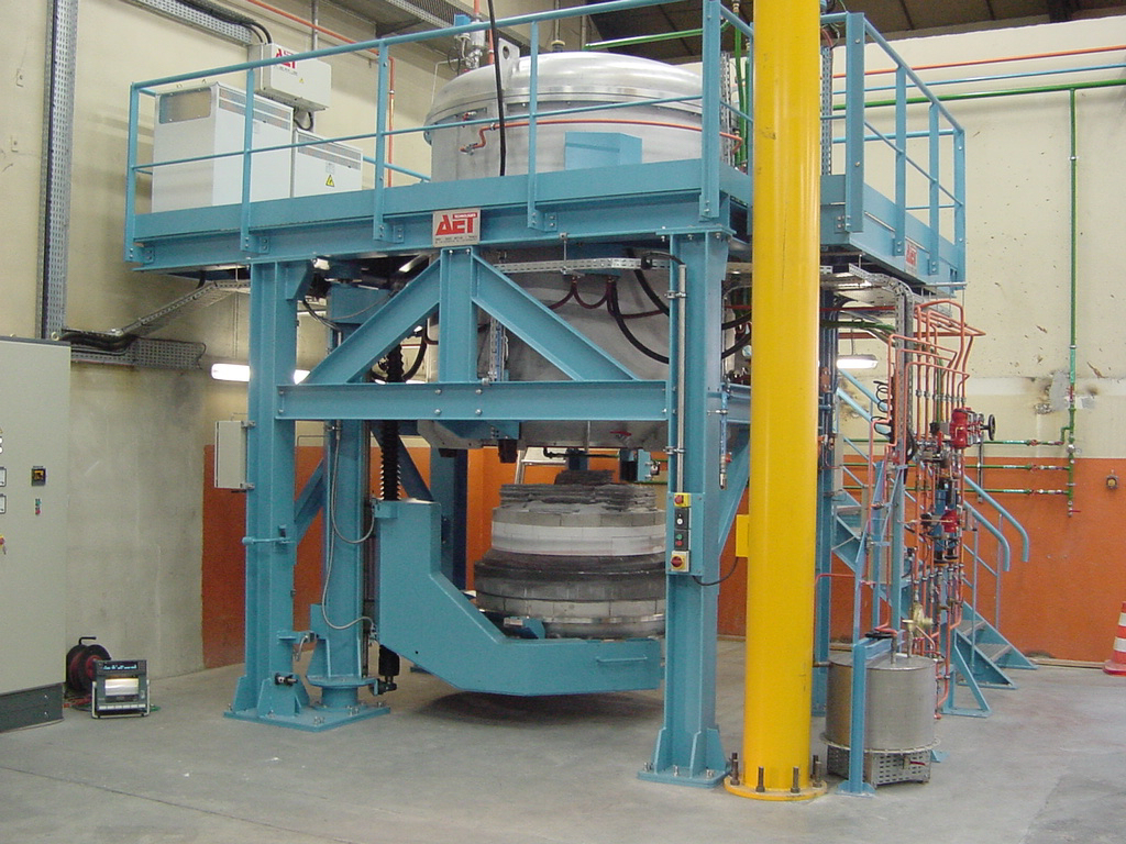 1800°C Bottom loading furnace Large capacity