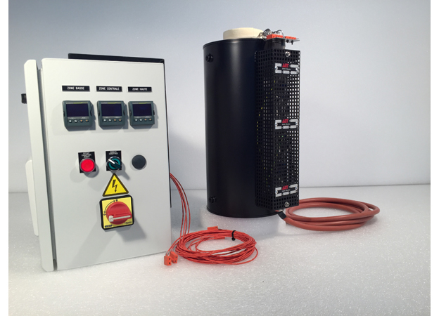 1100°C Air Monozone/multizone Tube furnace (Adamel type)