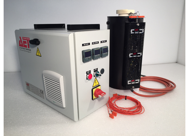 1100°C Air Monozone/multizone Tube furnace (Adamel type)