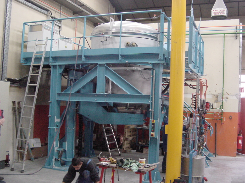 1800°C Bottom loading furnace Large capacity