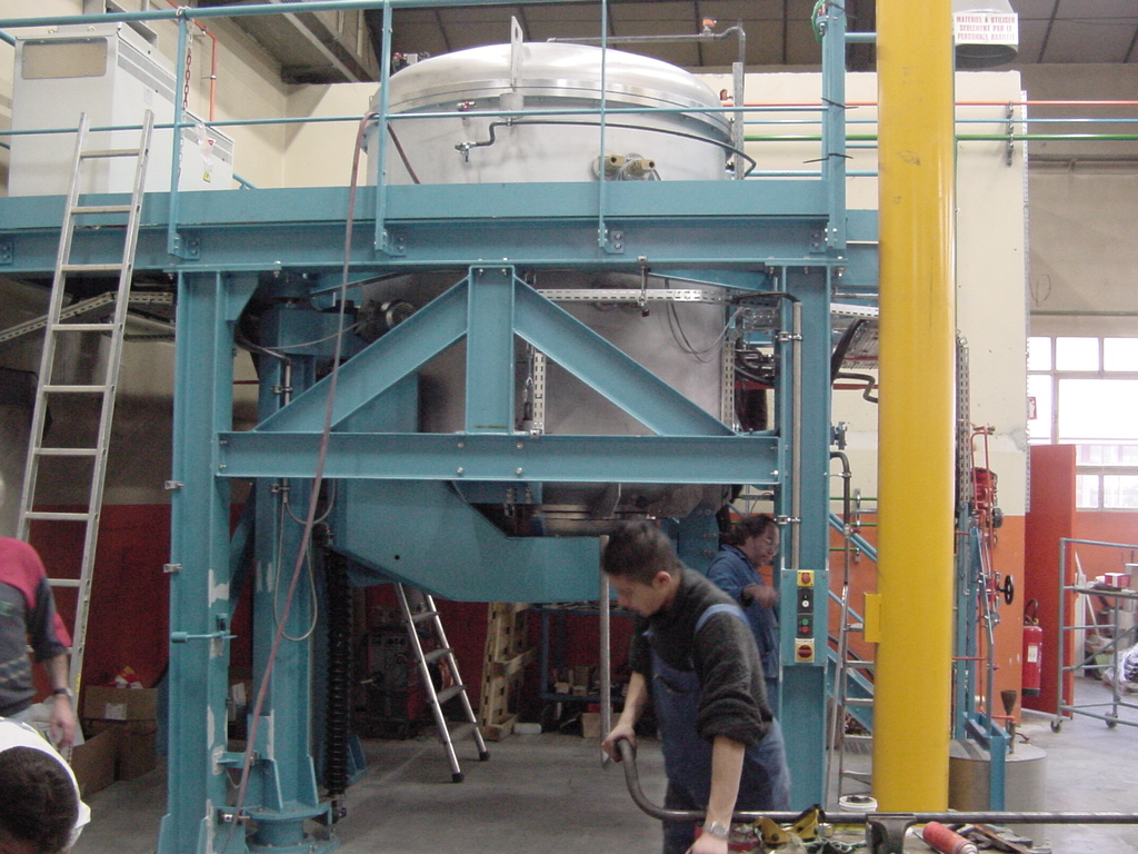 1800°C Bottom loading furnace Large capacity