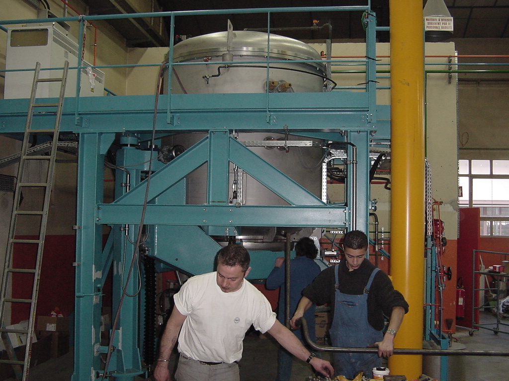 1800°C Bottom loading furnace Large capacity
