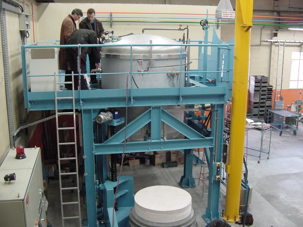1800°C Bottom loading furnace Large capacity