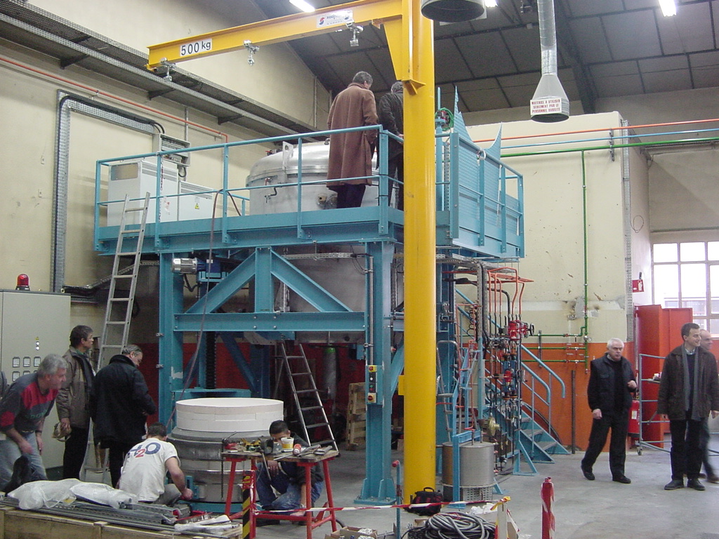 1800°C Bottom loading furnace Large capacity