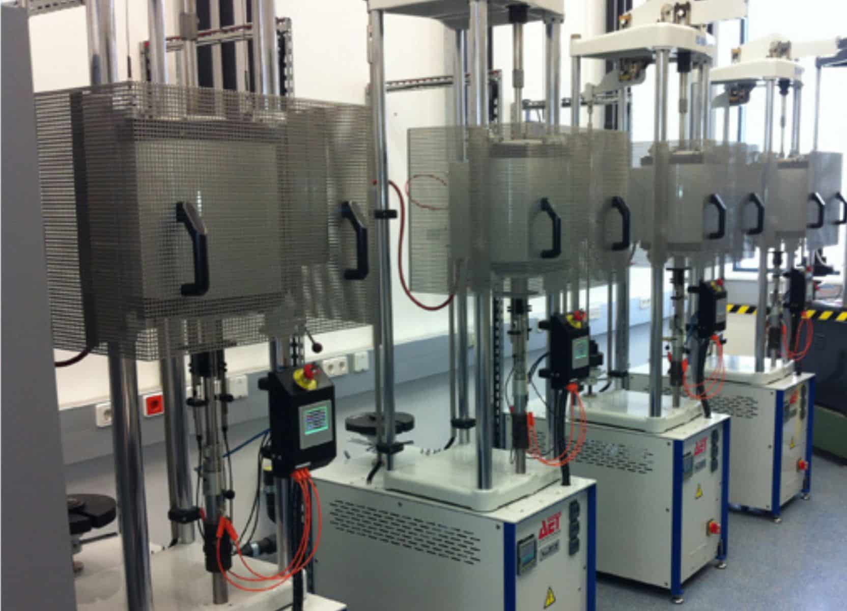 Equipements de fluage - Parc de machines de fluage TCN