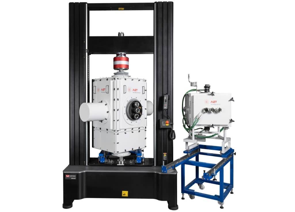 Four pour essais de compression traction et flexion sous air et sous atmosphère contrôlée 1500°C