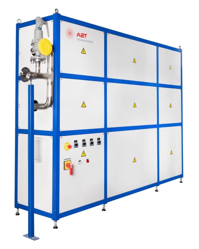 Réchauffeur de gaz jusqu'à 1000°C