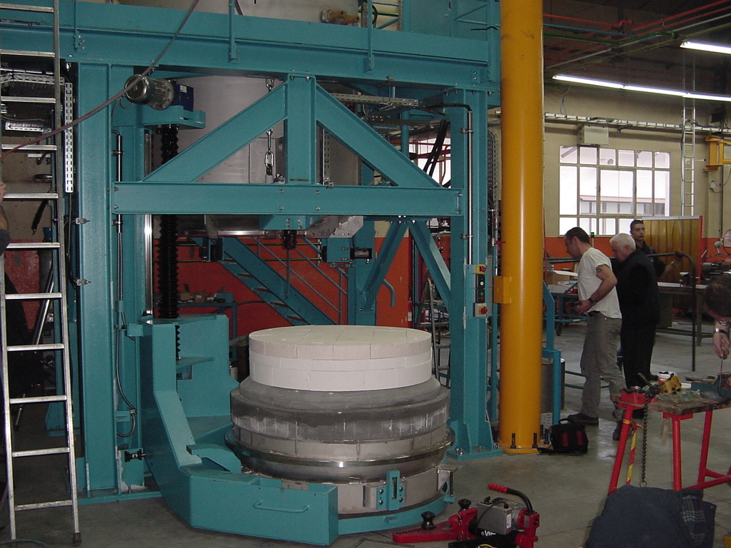 1800°C Bottom loading furnace Large capacity