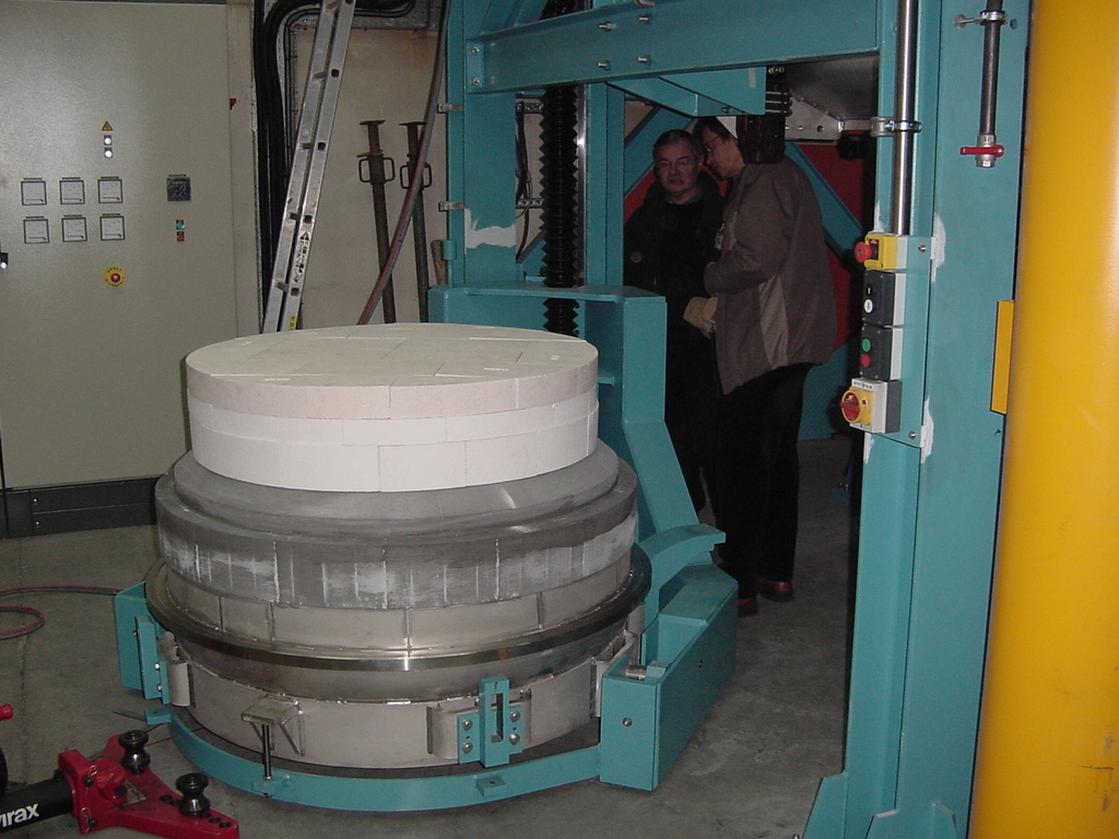1800°C Bottom loading furnace Large capacity